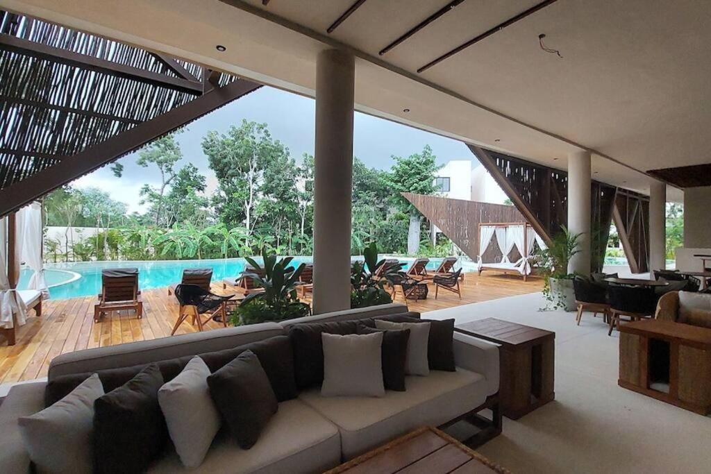 Loft En Aldea Zama Apartment Тулум Екстериор снимка