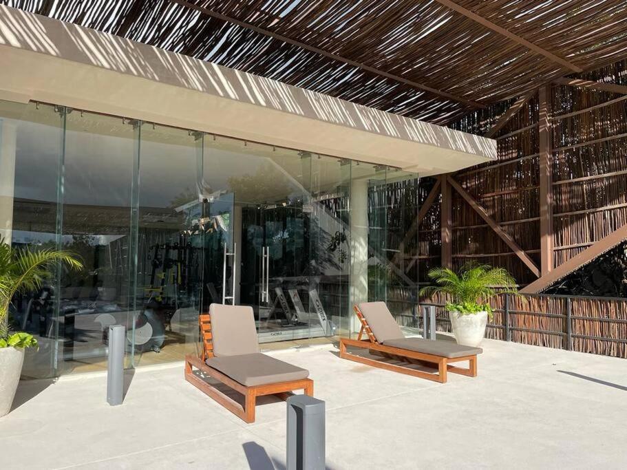 Loft En Aldea Zama Apartment Тулум Екстериор снимка